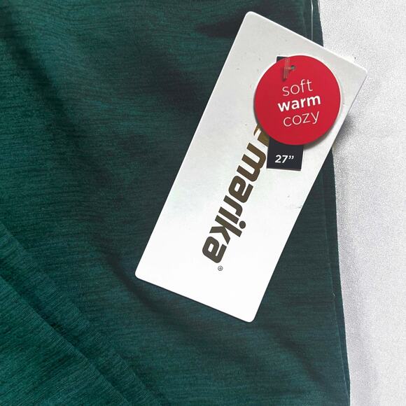 MARIKA Midnight Green Leggings Size Small - Picture 3 of 4